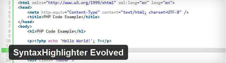 syntax-highlight-evolved-best-free-syntax-highlighter-plugin