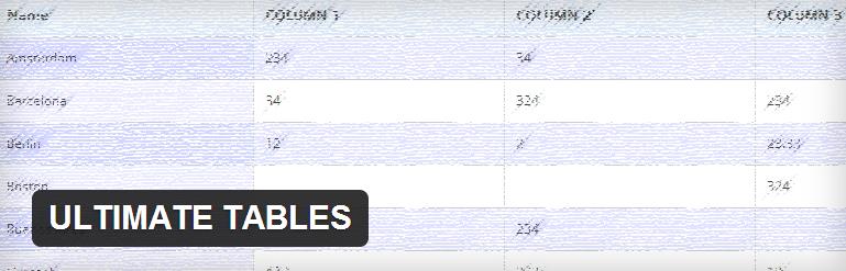 ultimate-tables-best-free-table-plugin-for-wordpress