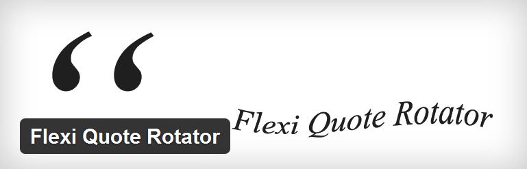 flexi-quote-rotator-plugin-WordPress