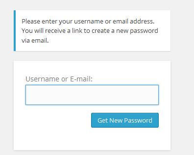 recover-forgoten password-in-wordpress-email