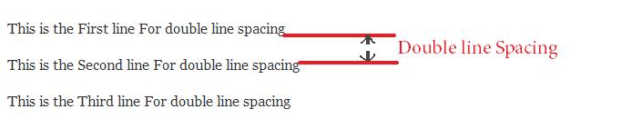 Add-double-line-spacing-in-WordPress
