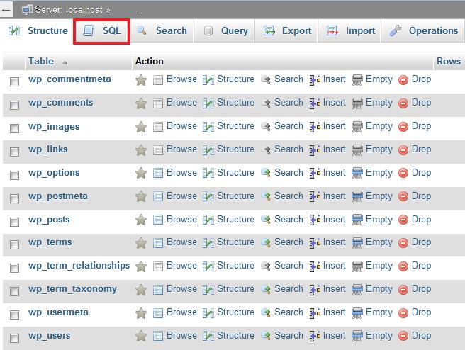 sql-phpmyadmin-database-wordpress