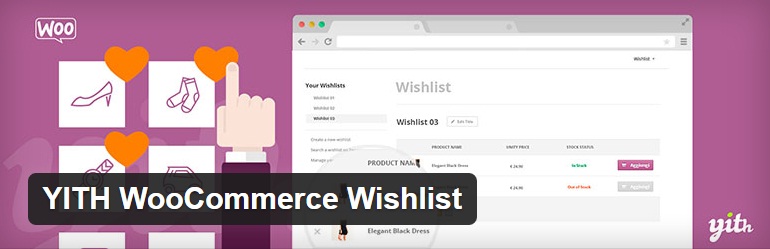 yith-woocommerce wishlist plugin-wordpress