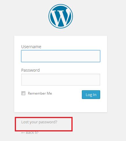 recover-forgoten password-in-wordpress-login
