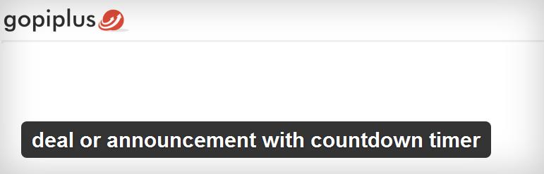 deals-or-announcement-plugin-wordpress