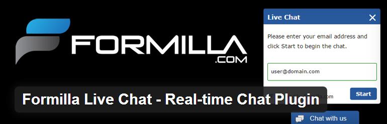 formilla live chat-plugin-WordPress